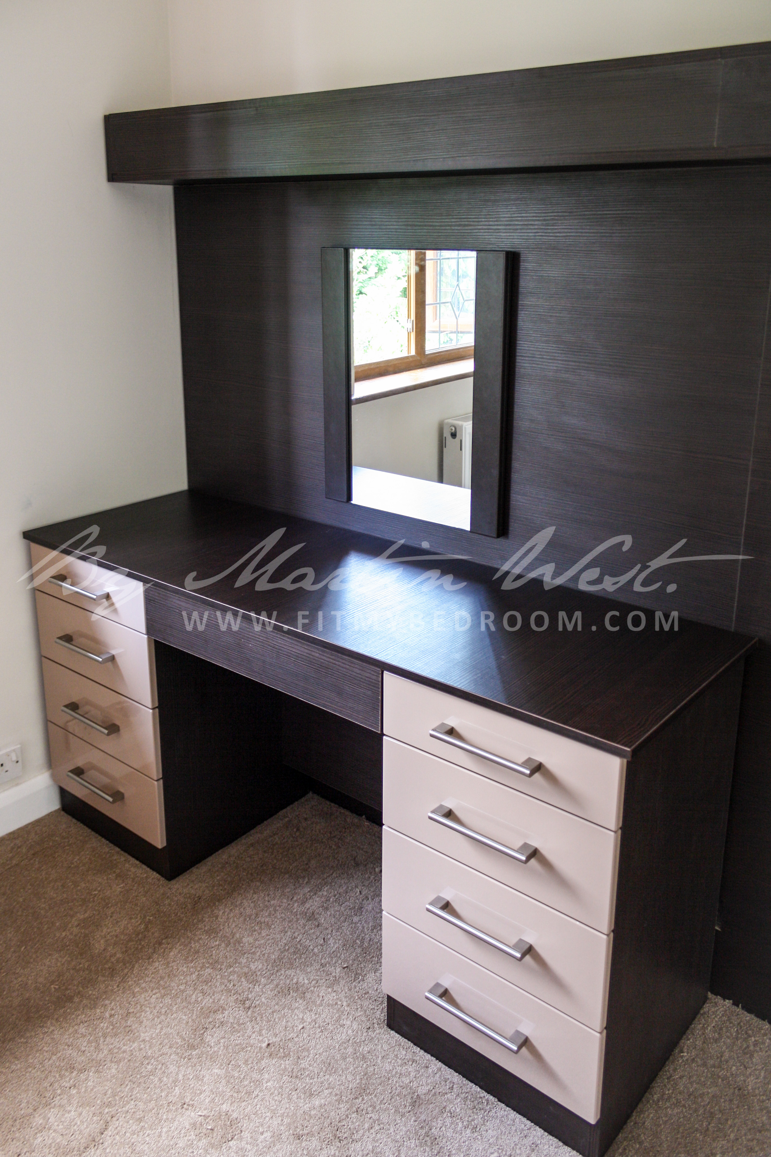 Custom Made Bedroom Furniture Including and Drawers